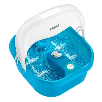 HoMedics Bubble Therapy Foot Spa with Heat Boost Power