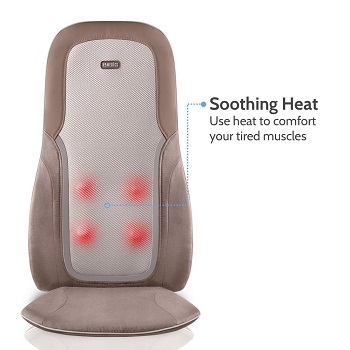 HoMedics Quad Shiatsu Pro Massage Cushion with Heat B00OLDNY8W