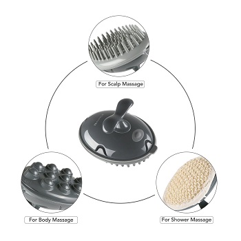 MARNUR Scalp Massager Shampoo Brush Electric Massage B0727P6MGJ