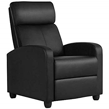 Homall Single Recliner Chair Padded Seat PU Leather B077N51CR2