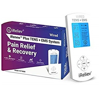 iReliev FDA Cleared TENS Unit + EMS 14 Therapy Modes B07FNYNWN6