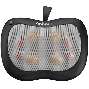 Gideon Deep Kneading Seat Cushion Dual Motor Design with Heat